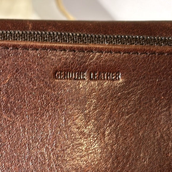 Fossil Brown Leather Wallet Timeless Design - Picture 9 of 10